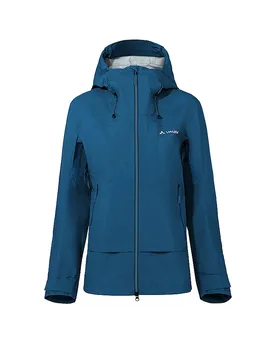 Damen Wanderjacke Croz Alpine 3L Hoodie dunkelblau 44 W - VAUDE - FashionsVida