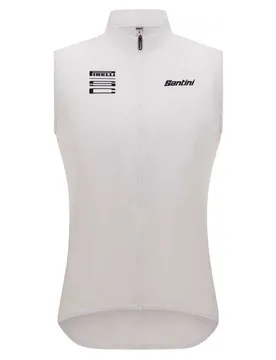 Gilet Pirelli Ricondizionato White - Santini - FashionsVida