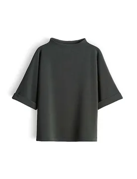 T-Shirt UVERY DETAIL dunkelgrün S Damen - someday - FashionsVida