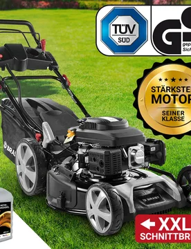 Benzin Rasenmäher 22224 ESTART SPEED inkl. Motoröl - BRAST - FashionsVida
