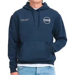 Bhlouis graphic txt hood sweat sudadera hombre Marino