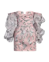 Mini-Kleid Damen Hellrosa 34 Damen
