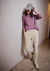 Street One Joggpants female Beige