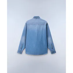 Camisa vaquera de hombre de corte relaxed