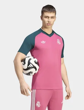 Mens Maglia Pre-partita Real Madrid 26/27 - Rosa, rosa rosa Uomo taglia L - Adidas - FashionsVida