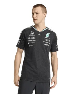 Authentic Men Jerseys/Replicas - Black - Size XL - Poly Mesh - Black - Size: Extra Large - Adidas - FashionsVida