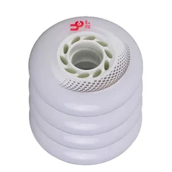 Roues De Patins Vortex 4 Unités White 90 mm-85A unisex