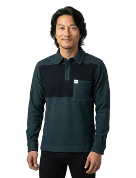Polo A Maniche Lunghe Archive Ferry Pine S - Devold Of Norway - FashionsVida