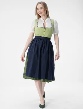 Dirndl ANIKA grün 42 Damen - TRENTINI - FashionsVida