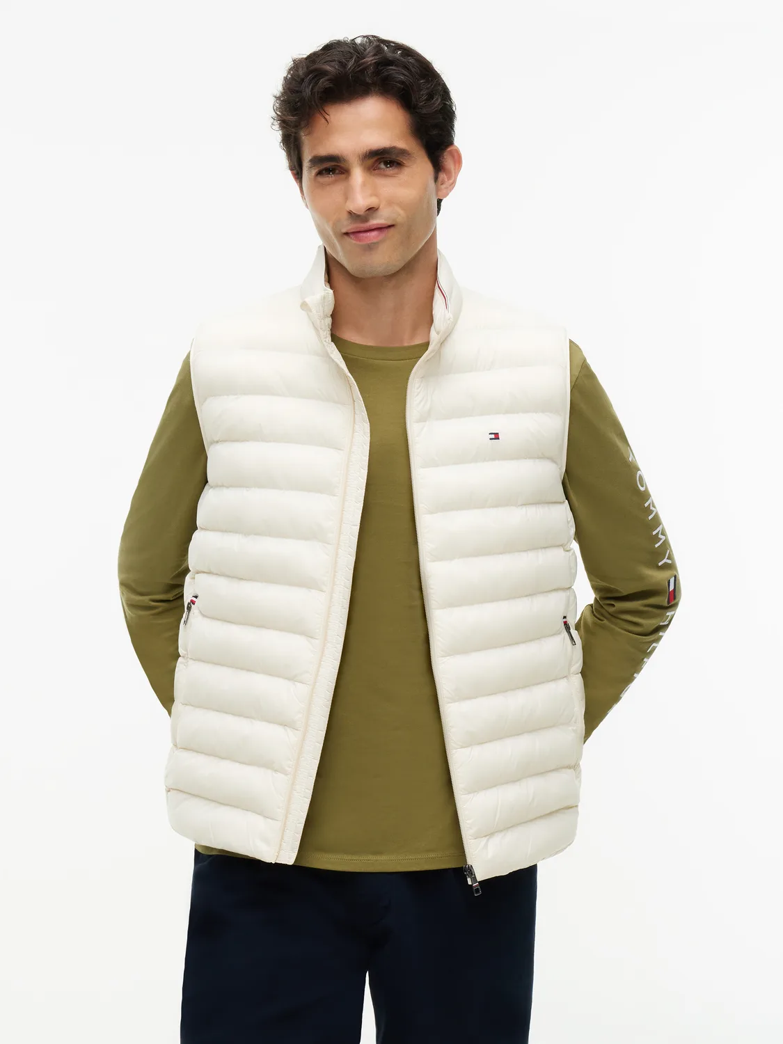 PACKABLE RECYCLED VEST male - M - FashionsVida