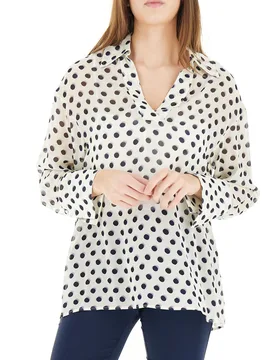 Blusa in viscosa AVORIO 42 - Pennyblack - FashionsVida