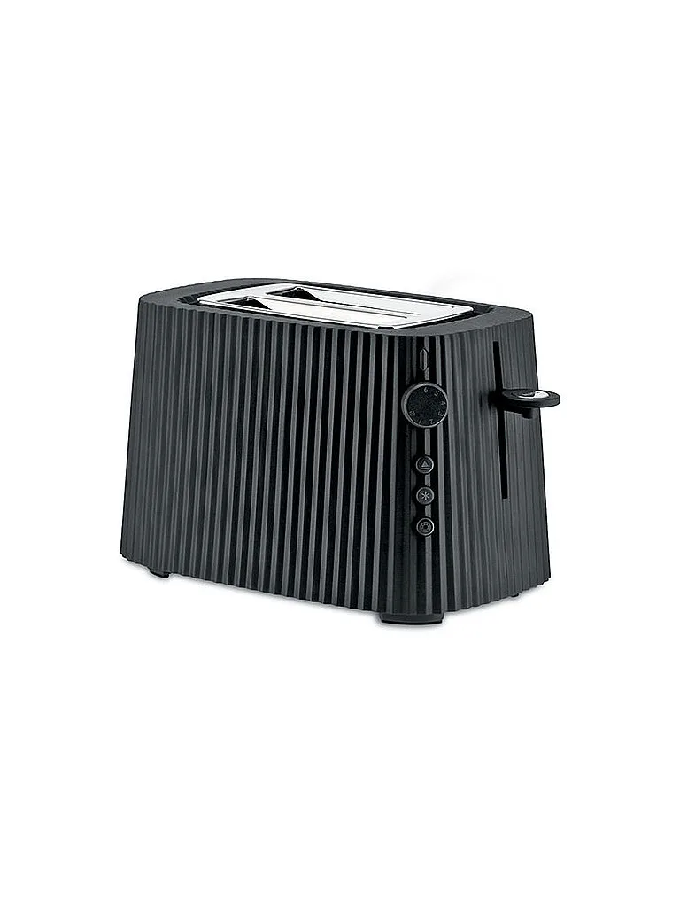 Toaster Plisse Schwarz MDL08 B schwarz - Alessi - FashionsVida