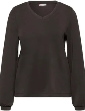 Langarmshirt Eos_silk Look Shirt 323840 Fr 34;Fr 36;Fr 38 Female - Street One - FashionsVida
