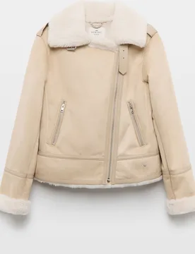 Cazadora doble faz pelo de mujer - Green Coast - FashionsVida