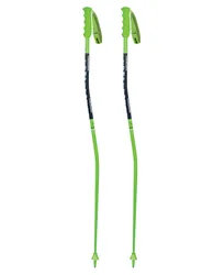 Bâtons de ski course - Nationalteam Super-G Alu 18Mm en Aluminium - Taille 135 cm - Vert