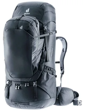 Sac à dos de voyage - Voyager 65+10 Black - Noir - Deuter - FashionsVida