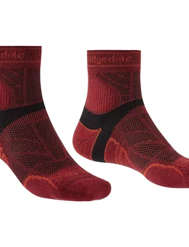 Calzini Lightweight T2 Merino Sport 3/ Crew Red EU 44-47 - Bridgedale - FashionsVida