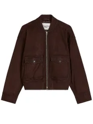 Marc O'Polo Lederjacke marrone M