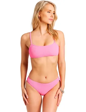 Bikini Dimi Bralette Cheeky Pink L - Protest - FashionsVida