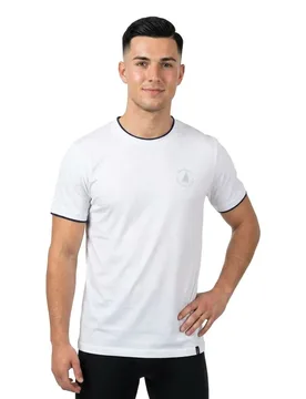 Detlef Short Sleeve T-shirt White M Men - Sea Ranch - FashionsVida