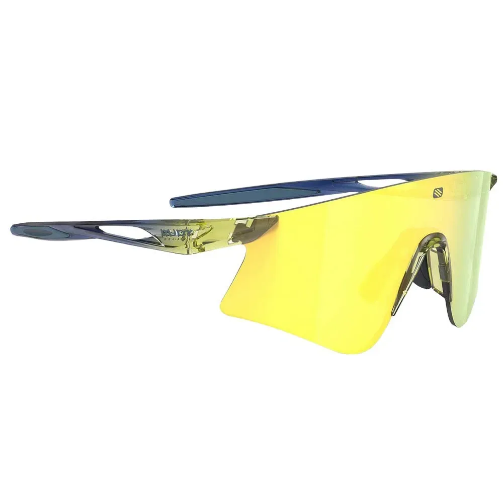 Rudy Project Occhiali Da Sole Astral Crystal Blue Avio / Apple Green - Pro-Ject - FashionsVida