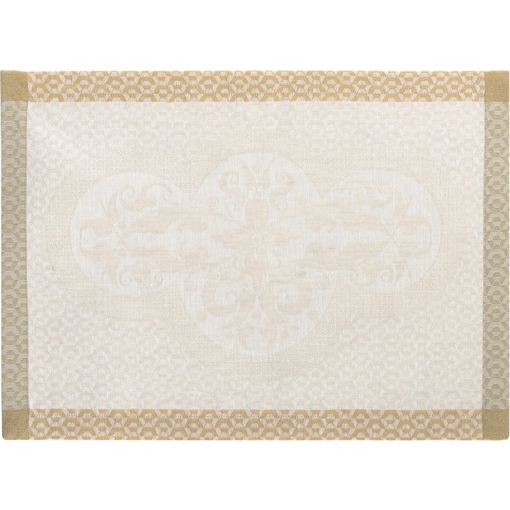 Mantel individual lino Évasion Céleste Le Jacquard Français - Le Jacquard FranÇais - FashionsVida