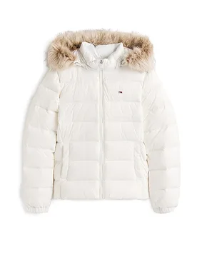 Chaqueta de plumón blanco XL - Tommy Jeans - FashionsVida