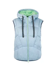 Chaleco acolchado azul claro 34