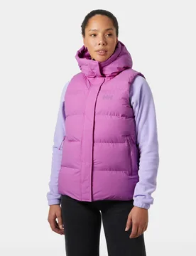 Women's Adore Puffy Vest Pink S - Meta Pink - Female - Helly Hansen - FashionsVida