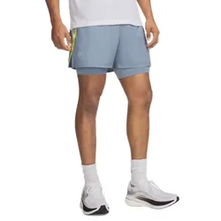 Pantaloni Corti Launch 5´´ 2in1 Blue / Reflective S