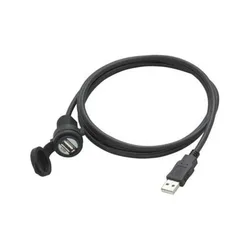 Flush Mount Usb Cable 1 m unisex