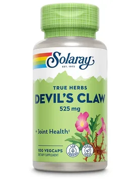 Capsules Devil´s Claw Root 525mg 100 Unités - Solaray - FashionsVida