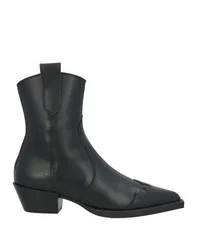 Botines de caña alta Mujer Negro 36 Mujer