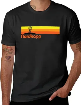 Nordkapp North Cape Norway Sticker T-Shirt vintage t shirts tees Men's cotton t-shirt - Aliexpress - FashionsVida