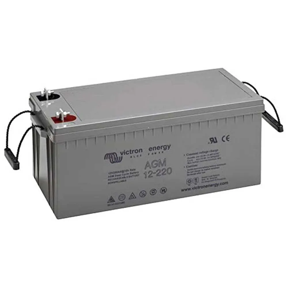 Agm 12v/battery 220ah Grey One Size unisex - Victron energy - FashionsVida