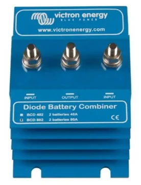 Inputs 1 Output Diode Battery Combiner 80a Black One Size unisex - Victron energy - FashionsVida