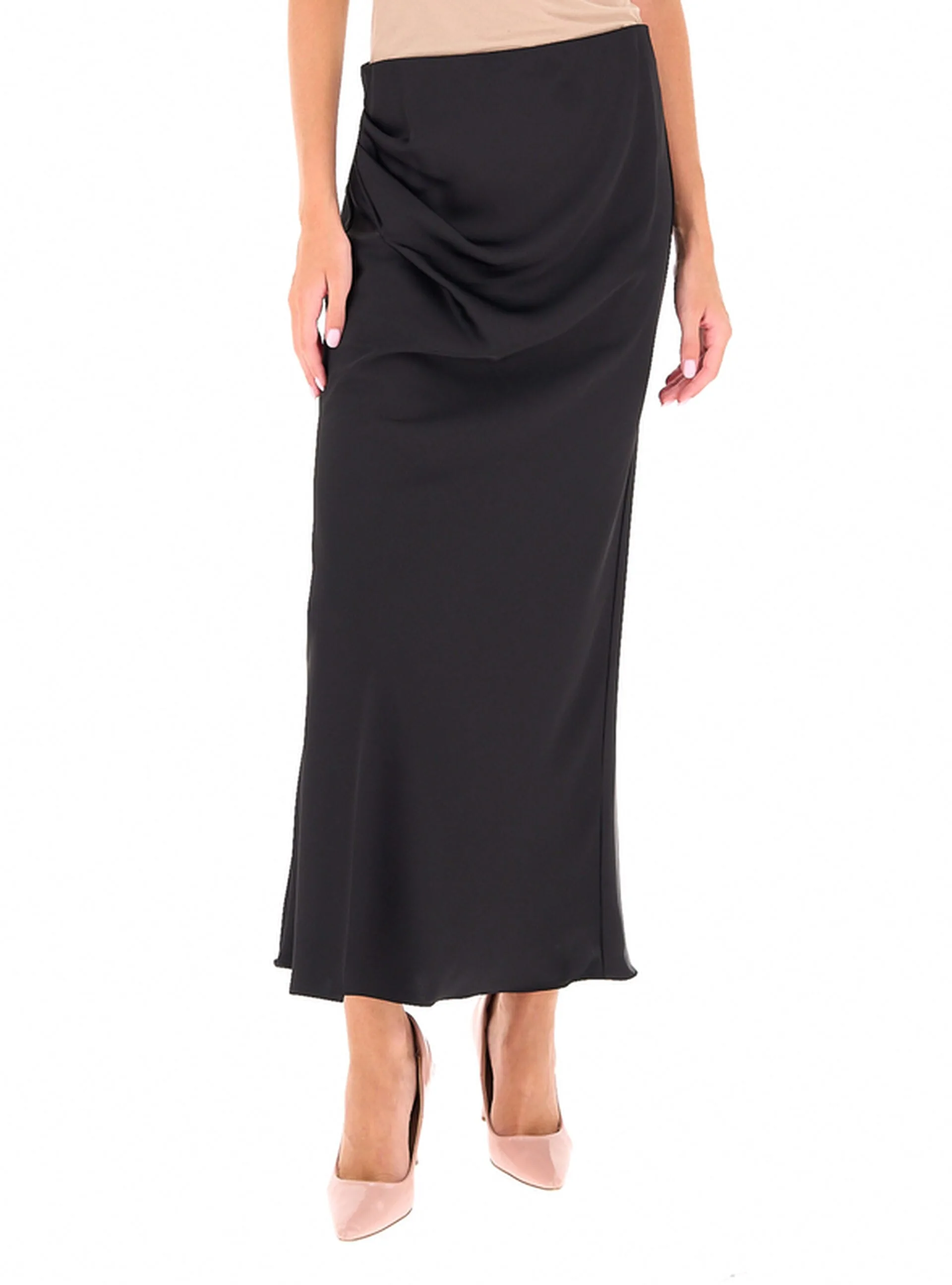 PENNYBLACK Gonna in satin NERO 42 - Pennyblack - FashionsVida