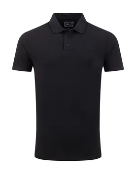 Weird Fish Giles Pique Polo Shirt Size S - men men all-mens men polos offers all-offers offers mens-3-for-2 offers mens-offers - black - FashionsVida
