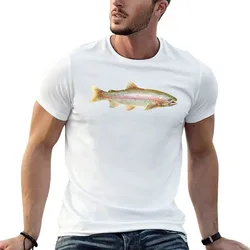 Rainbow Trout T-Shirt Work Outdoor Short Sleeve Tee