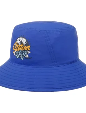 Fast Dry Bucket Sun Hat by - blue - Damen - Size: XL (60-61 cm) - Stetson - FashionsVida