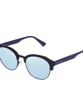 Gafas de sol Black - Navy Blue Chrome Classic Rounded - Hawkers - FashionsVida