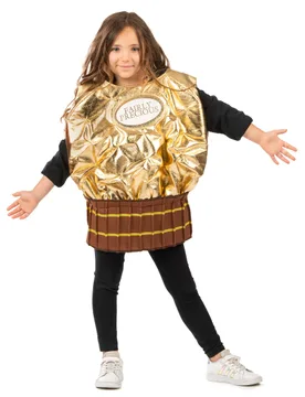 Schokolade Kostüm Kinder gold - KARNEVAL-MEGASTORE - FashionsVida