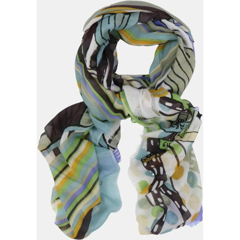 Pañuelo de lino estampado - Storiatipic - FashionsVida