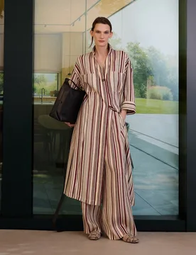 Vestido midi de mujer con manga francesa y cinturón con hebilla - Woman Limited El Corte Inglés - FashionsVida