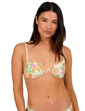 Haut De Bikini North Shore Balcony Off White L - Salty Crew - FashionsVida