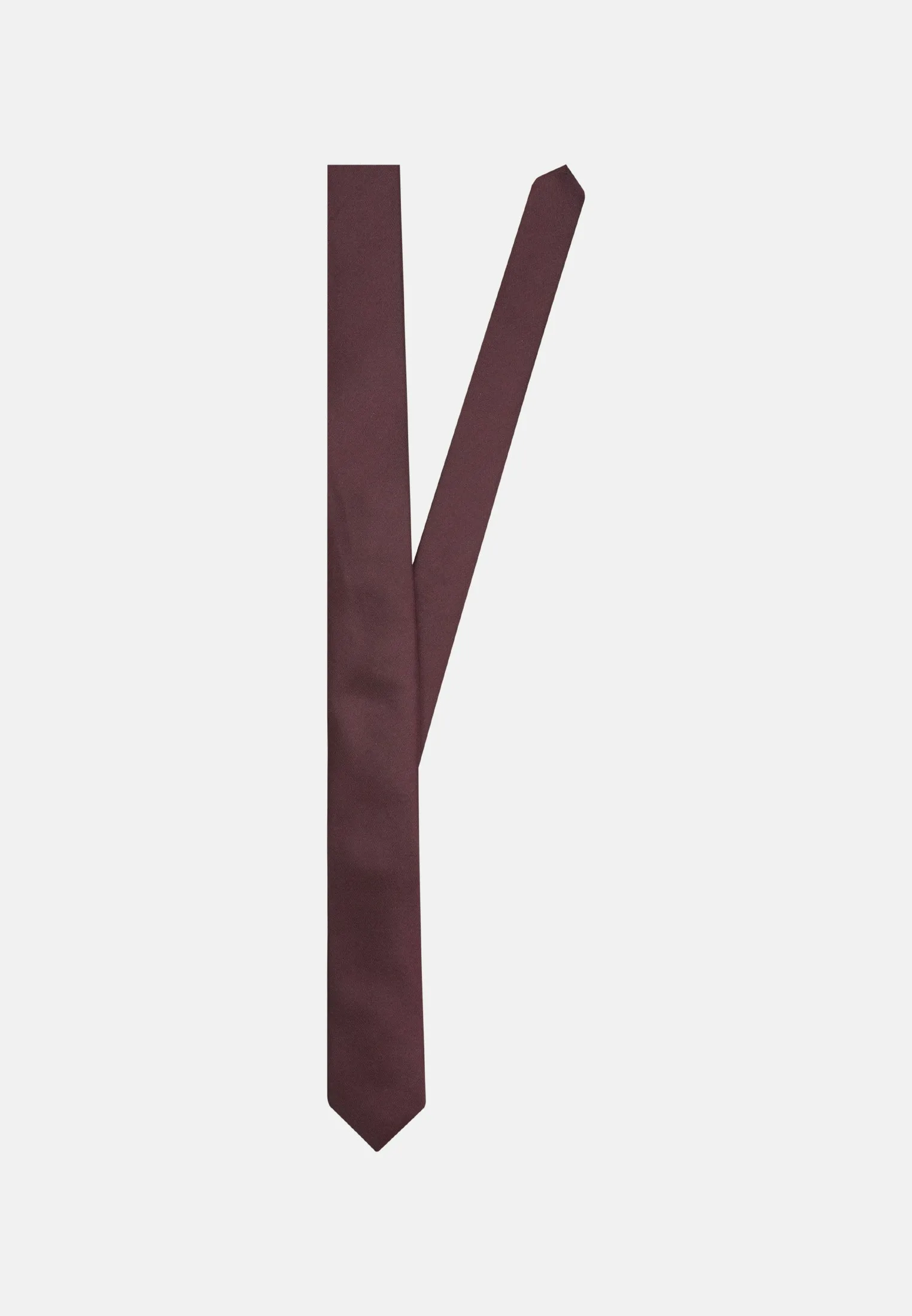 Schmal (5cm) Krawatte Gestreift Rot **** - Seidensticker - FashionsVida