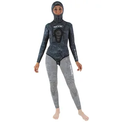 Giacca Da Pesca In Apnea Da Donna Snake Camo 5 Mm