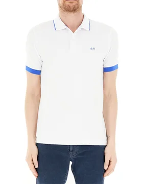 SUN68 Polo in cotone BIANCO L - Sun68 - FashionsVida