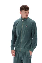 Marc Velour Track Top With Gold Trims - XS