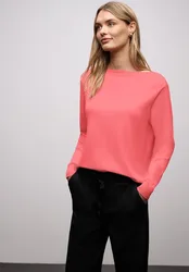 Basic U-Boot Pullover female Pink